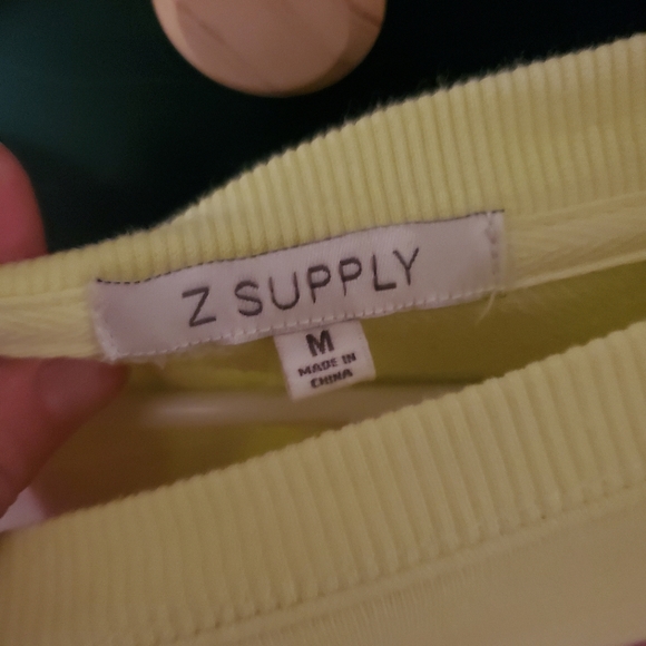 Z Supply Crop Tie Dye Sweater - Picture 3 of 3